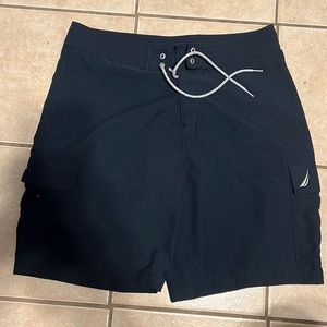 NAUTICA Men’s Swim Trunks Size 34 Color Blue with 2 side pockets